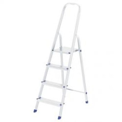 Стремянка СИБРТЕХ (97714) алюминий 4 ступ., h0.8м