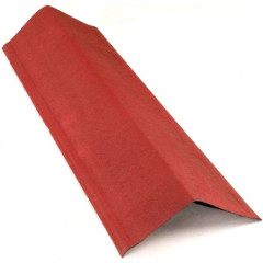 Щипцовый профиль Смарт КРАСНЫЙ L=1100мм H100 (15шт/уп) ОНДУЛИН