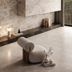 Плитка керамогранит 1200*600 VITRA Marble S. Эмперадор кремовый (за м2) 1,44м2 в уп.