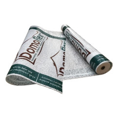 Подложка рулонная DomoFlex 10м*1м*3мм с клеевым клапаном/рул. 10м2 зеленая