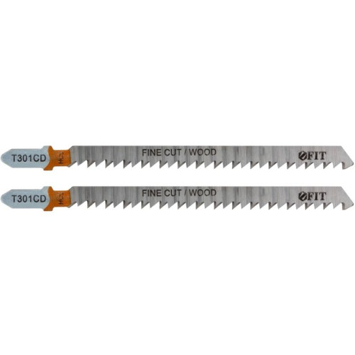 Пилки для лобзика FIT T301CD 2шт.(40951)