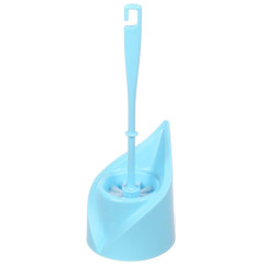 Ёрш для туалета напольный МУЛЬТИПЛАСТ Капля, бирюзовый (102369)