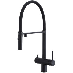 Смеситель для кухни GAPPO G4397-86 с каналом для фильтрованной воды, чёрный