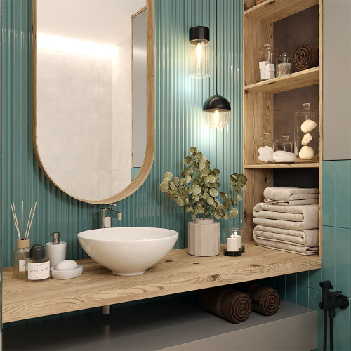 Умывальник накладной EVA GOLD A025 круглый, без перелива 40х40х15,5см