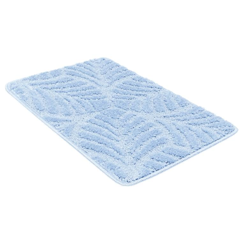 Коврик для ванной 400x600мм АКТИВ голубой