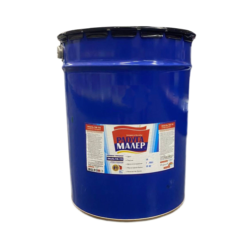 Эмаль ПФ-115 РАДУГА-МАЛЕР белая 20 кг