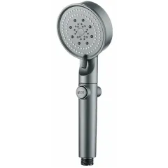 Лейка для душа ECONOCE с кнопкой подачи воды, (5 режимов) EC0724