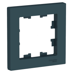 Рамка 1-пост AtlasDesign изумруд SchE ATN000801