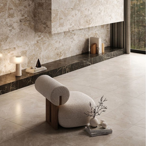 Плитка керамогранит 1200*600 VITRA Marble S. Перла кремовый (за м2) 1,44м2 в уп.