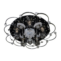 Светильник ЭкономСвет 70014/5BK WT+BK RC WTLED