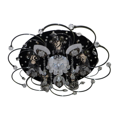 Светильник ЭкономСвет 70014/5BK WT+BK RC WTLED