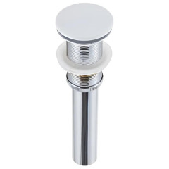 Донный клапан для раковины EVA GOLD EG2 белый глянец