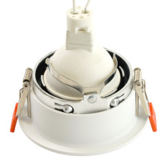 Свет. точ. Feron DL3102 MR16 круг белый/черный/хром(51399)