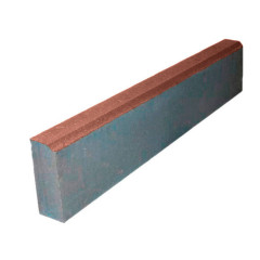 Бордюр тротуарный ЯР 1000х200х80 красный (48 шт/п)