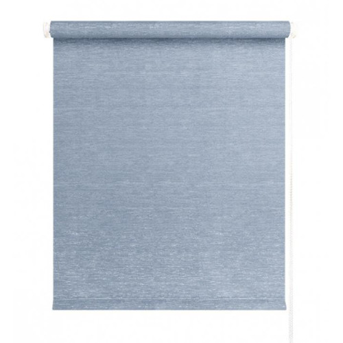Рулонные жалюзи Гелакси 61,5*175 цвет голубой