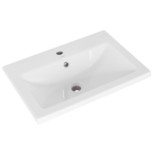 Умывальник мебельный 60 Como с отв., белый