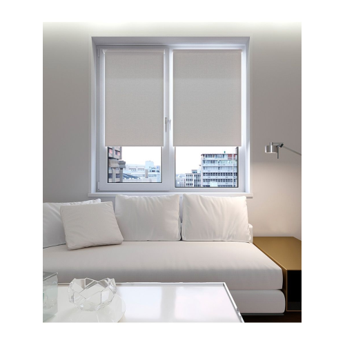 Рулонные жалюзи Лестер 52*175 светло-серый