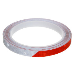 Лента сигнальная NEW GALAXY красно-белая 8м (754-017)