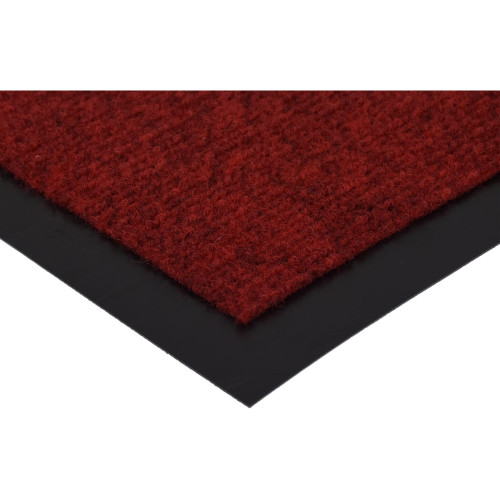 Коврик придверный 500*800мм Vortex TRIP вл. ребристый, красный (24323)