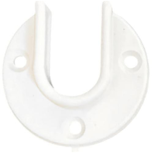 Штангодержатель для овальной трубы №23 белый(ЦБ011484)