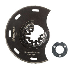 Насадка для резака ПРАКТИКА (240-232) 88мм, по металлу и дереву