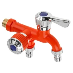 Кран пластиковый садовый AV Engineering ф 1/2