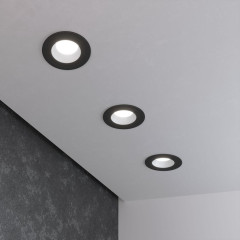 Свет. точ. ES 122 MR16 серебро/черный(*1)