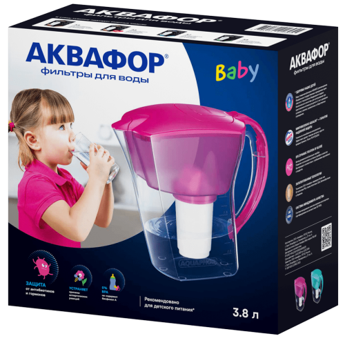 Кувшин АКВАФОР Baby цикламен арт.516038