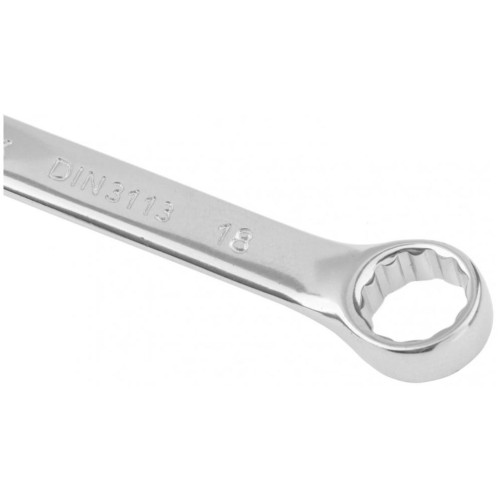 Ключ гаечный комб. MATRIX полированный хром 18мм, CrV (15162)