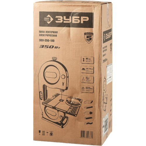 Пила ленточная ЗУБР ЗПЛ-350-190