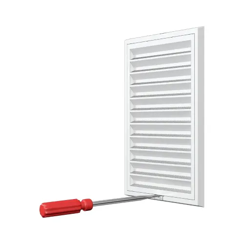 Решетка вентиляционная разъемная пластиковая сетка 1520RZN