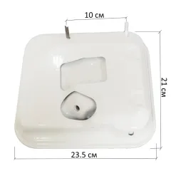 Бак топливный двиг. для мотоблока 168F - 170F (крышка, штуцер, фильтр) (1316)