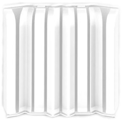 Накладка 80мм ИдеалДюра(ИД-ПО80-Н8-Ф2 001 БЕЛ)