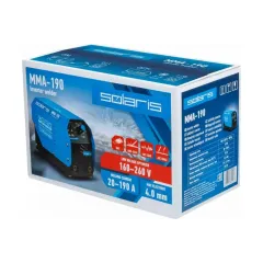 Аппарат сварочный SOLARIS  MMA-190 (*10)