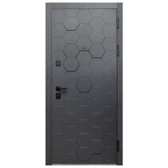 /Дверь метал. Luxor 2МДФ 3Д (2050*960, Правая)