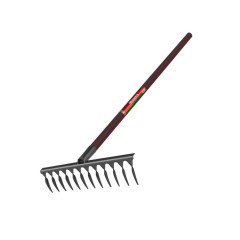 Грабли Молодость Моя деревянный черенок 12 зубьев (1004-12-Ч)