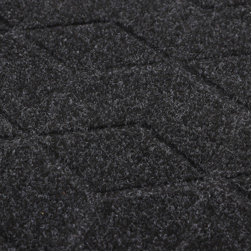 Коврик придверный 400*600мм SHAHINTEX ПРАКТИК влаговпитывающий Соты, черный (466-394)