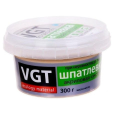 Шпатлёвка VGT ЭКСТРА по дереву Лиственница 0,3 кг