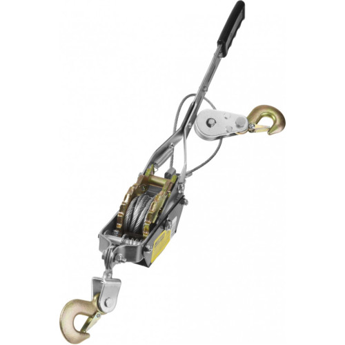 Лебедка рычажная STAYER MAXPull тяга 1,5т, трос 2,4м (4310-1.5)