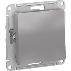Переключатель 1-кл AtlasDesign алюминий SchE ATN000361