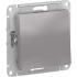 Переключатель 1-кл AtlasDesign алюминий SchE ATN000361