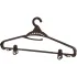 Вешалка-плечики с прищепками 52-54 размер М589 (263001)