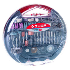 Набор насадок для гравера ЗУБР 35900-H180 (180 предметов)