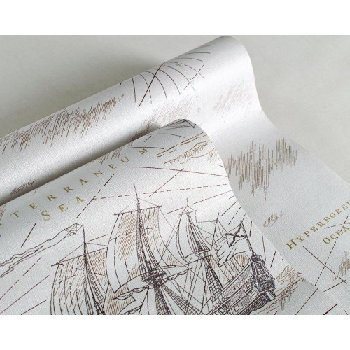 Обои Саратовские Фрегат фон 906-02 дуплексные С6 0,53*10 (15)