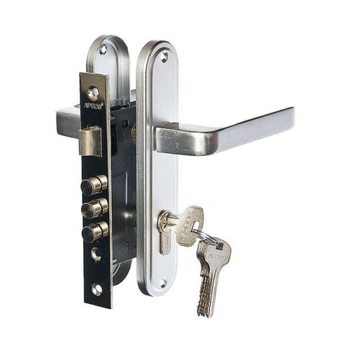 Замок врезной с руч. APECS 1226/60-CR (0126) г.Москва (188)