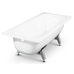 Ванна стальная DONNA VANNA 140х70х40см с ножками, толщина 2,3мм DV-43901