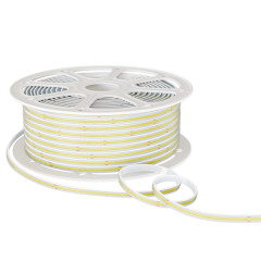 Светодиодная лента 220V APEYRON 240д/м 9W 1000lm/m 6500К COB IP65 встр диод мост10-112
