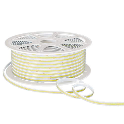 Светодиодная лента 220V APEYRON 240д/м 9W 1000lm/m 6500К COB IP65 встр диод мост10-112