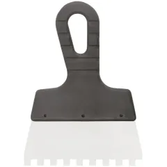 Шпатель КУРС зуб. нерж. 150 мм/8мм (06602)