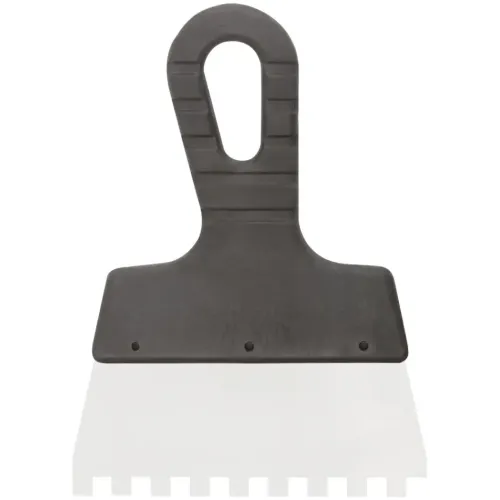 Шпатель КУРС зуб. нерж. 150 мм/8мм (06602)